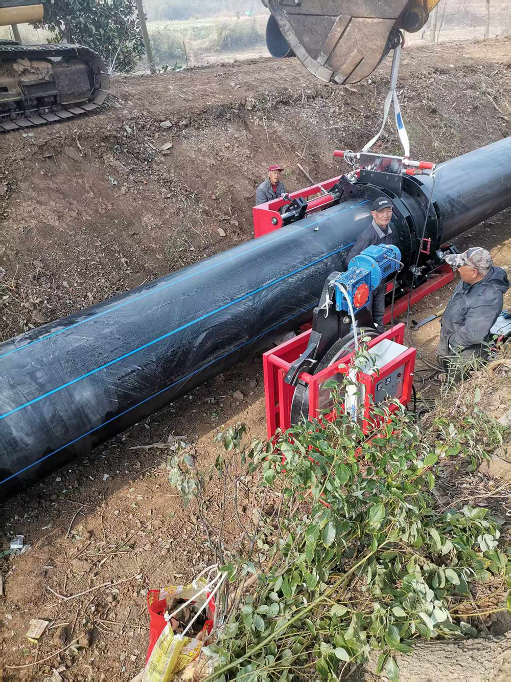 荊門市農(nóng)田改造DN1000排水管項目